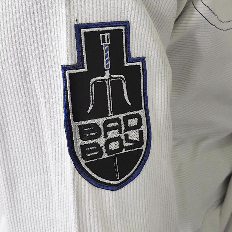 BAD BOY sai training SERIES BJJ GI  - white/blue
